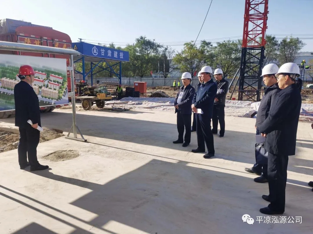 市委辦公室、市政府國資委督查泓源公司工作(圖2)